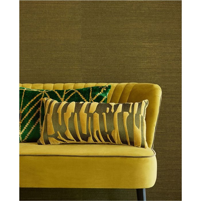 Eijffinger|Wallcovering raffia weave dyed khaki green rustic|Wall Coverings