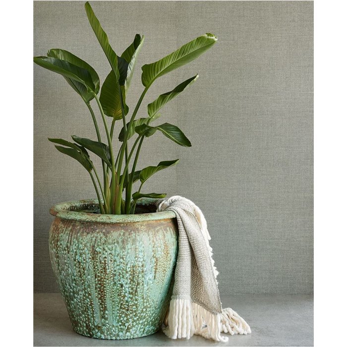 Eijffinger|Revêtements Muraux tissu sisal vert intemporel|Revêtements Muraux