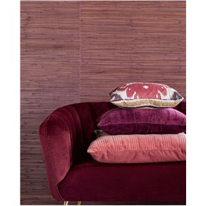 Casadeco|Orientalische Tapete mit Pflanzenfasern im Bambus-Stil|Raffiaimitation 2