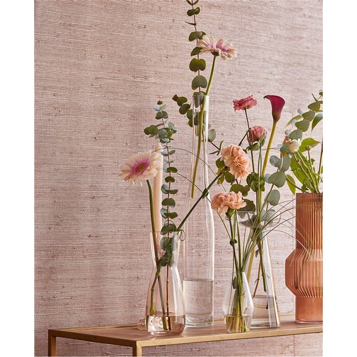 Eijffinger|Wallcovering rattan weave pink tropical|Wall Coverings