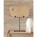 Eijffinger|Wallcovering stitched raffia beige sand ethnic|Wall Coverings