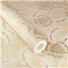 Eijffinger|Moderne Boho-Tapete cremeweiß mit Blumen|Blumen