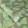 Eijffinger|Moderne Boho-Tapete pastellgrün mit Blumen|Blumen