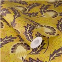 Eijffinger|Papel pintado floral amarillo boho moderno|Floral