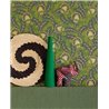 Eijffinger|Moderne Boho-Tapete grün mit Blumen|Blumen