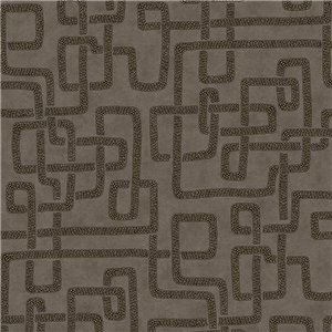 Eijffinger|Modern ethnic Kuba cloth wallpaper in blue|Modern