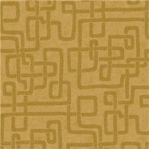 Eijffinger|Modern ethnic Kuba cloth wallpaper in blue|Modern