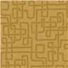 Eijffinger|Modern ethnic Kuba cloth wallpaper in ochre yellow|Modern