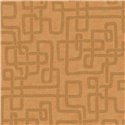 Eijffinger|Modern ethnic Kuba cloth wallpaper in terracotta orange|Ethnic