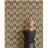 Eijffinger|Papier peint ethnique moderne ikat marron|Ethnique