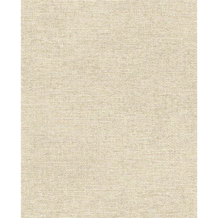 Eijffinger|Zeitlose grobe Leinen-Tapete hellbeige|Textilimitation