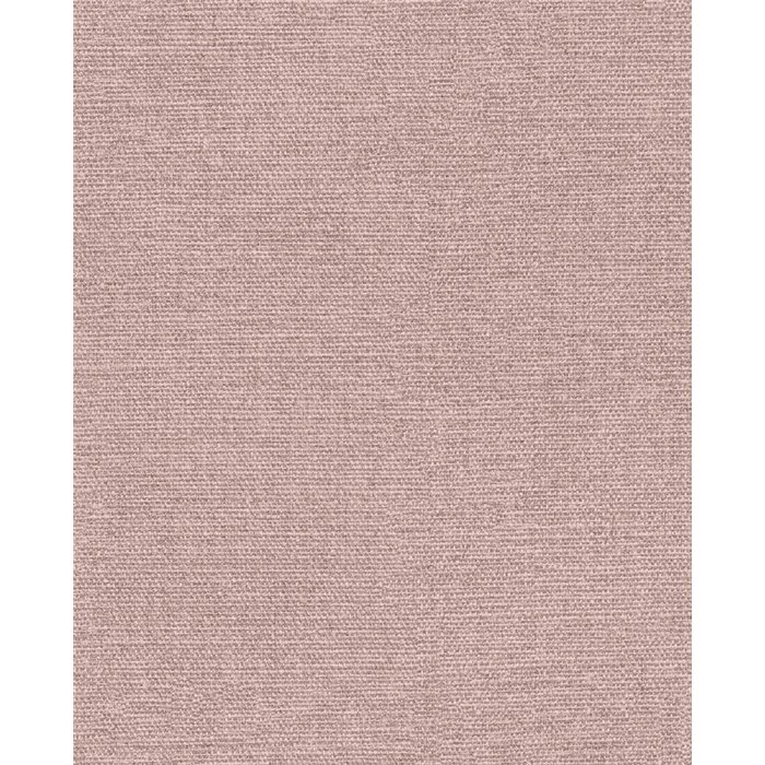 Eijffinger|Timeless thick linen wallpaper in pink|Fabric Imitation