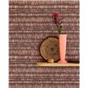 Eijffinger|Moderne ethnische Rafia-Batik-Tapete rot|Raffiaimitation
