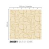 Eijffinger|Mural pared formas dibujadas a mano beige ocre|Murales de Pared