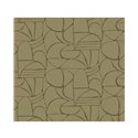 Eijffinger|Wall mural hand-drawn shapes khaki green|Wallmurals