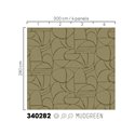 Eijffinger|Wall mural hand-drawn shapes khaki green|Wallmurals