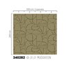 Eijffinger|Wall mural hand-drawn shapes khaki green|Wallmurals