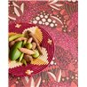 Eijffinger|Wandbild afrikanisches Blumenmotiv rot ethnisch|Wandbild