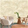 Eijffinger|Wall mural African floral motif beige ethnic|Wallmurals