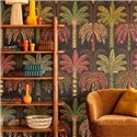 Eijffinger|Wall mural tropical palms and leaves multicolor|Wallmurals