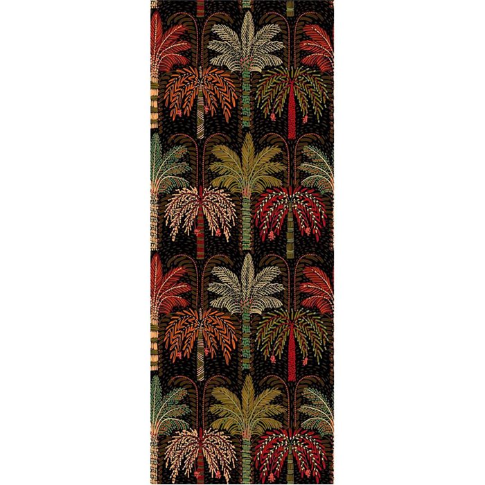 Eijffinger|Papier peint panoramique palmiers et feuilles tropicales multicolores|Panoramiques
