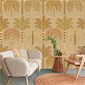 Eijffinger|Wall mural tropical palms and leaves green|Wallmurals