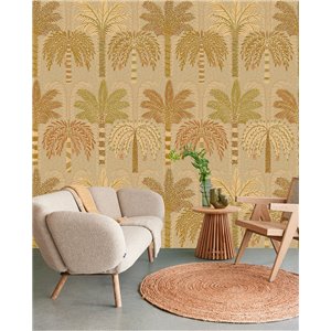 Eijffinger|Wall mural tropical palms and leaves green|Wallmurals 2