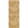 Mural pared palmeras y hojas tropicales beige ocre - Eijffinger Solange 340292