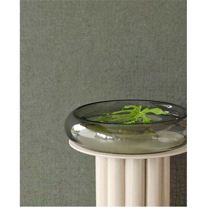 Eijffinger|Contemporary minimalist wallpaper in khaki green|Modern