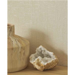 Eijffinger|Modern wallpaper with clay-effect relief in rosy brown|Stucco Imitation 2