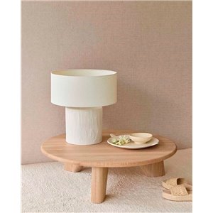 Papeldecor|Papier peint effet carrelage avec des patchs de plâtre blanc|Papier Peint 2