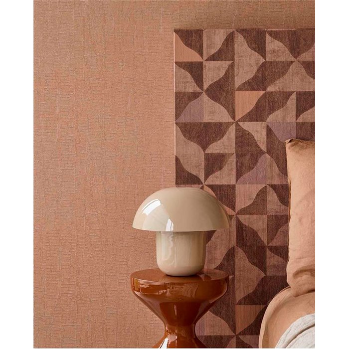 Eijffinger|Papel pintado relieve efecto arcilla terracota moderno|Imitacion Estuco