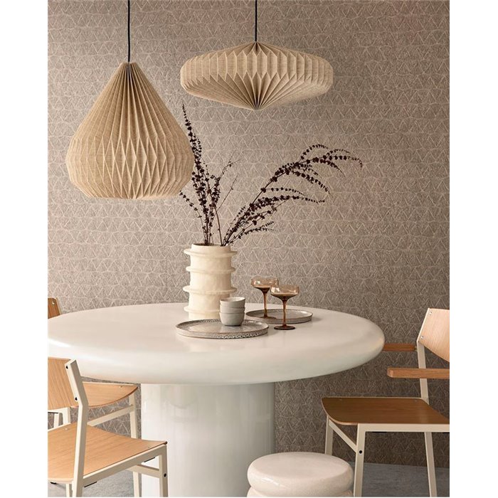 Eijffinger|Glam chic brown seashell wallpaper|Wallpaper