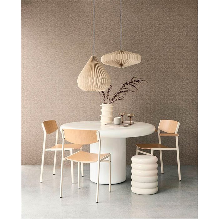 Eijffinger|Glam chic brown seashell wallpaper|Wallpaper