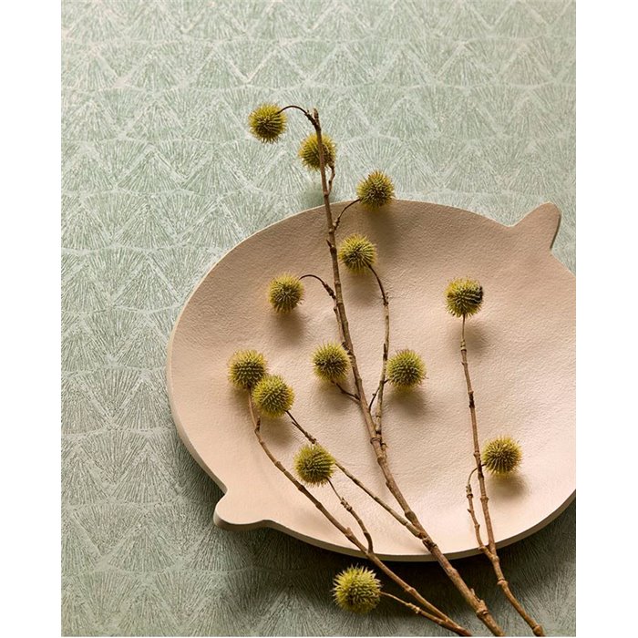 Eijffinger|Glam chic green seashell wallpaper|Wallpaper