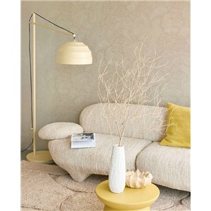 Elitis|Papier peint en soie naturelle tons kaki et beige|Papier Peint 2