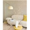 Eijffinger|Glam chic grey-green fan wallpaper|Wallpaper