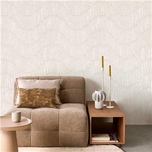 As Creation|Wall mural Scandinavian abstract landscape brown|Wallmurals