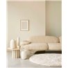 Eijffinger|Papier peint intemporel effet lin beige sable|Imitation Tissu