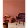 Eijffinger|Papier peint intemporel effet lin marron rose poudré|Imitation Tissu
