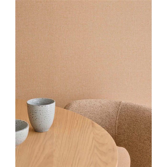 Eijffinger|Timeless neutral beige linen effect wallpaper|Fabric Imitation