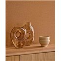 Eijffinger|Papier peint intemporel effet lin beige camel|Imitation Tissu
