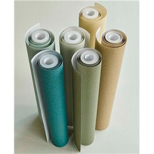 Casamance|Papier peint lin bleu intense|Imitation Tissu 2