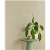 Eijffinger|Timeless pastel green linen effect wallpaper|Fabric Imitation