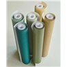 Eijffinger|Papier peint intemporel effet lin marron olive|Imitation Tissu