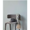 Eijffinger|Papel pintado efecto lino celeste pastel atemporal|Papel Pintado