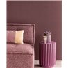 Eijffinger|Papier peint intemporel effet lin bordeaux|Imitation Tissu