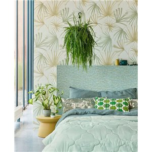 Borastapeter|Papier peint classique contemporain uni vert|Papier Peint 2