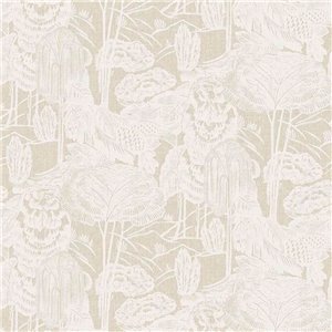 Casamance|Papier peint carreau céramique vert|Haut Gamme