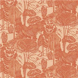Eijffinger|Modern wallpaper with ethnic geometric lines in green|Wallpaper
